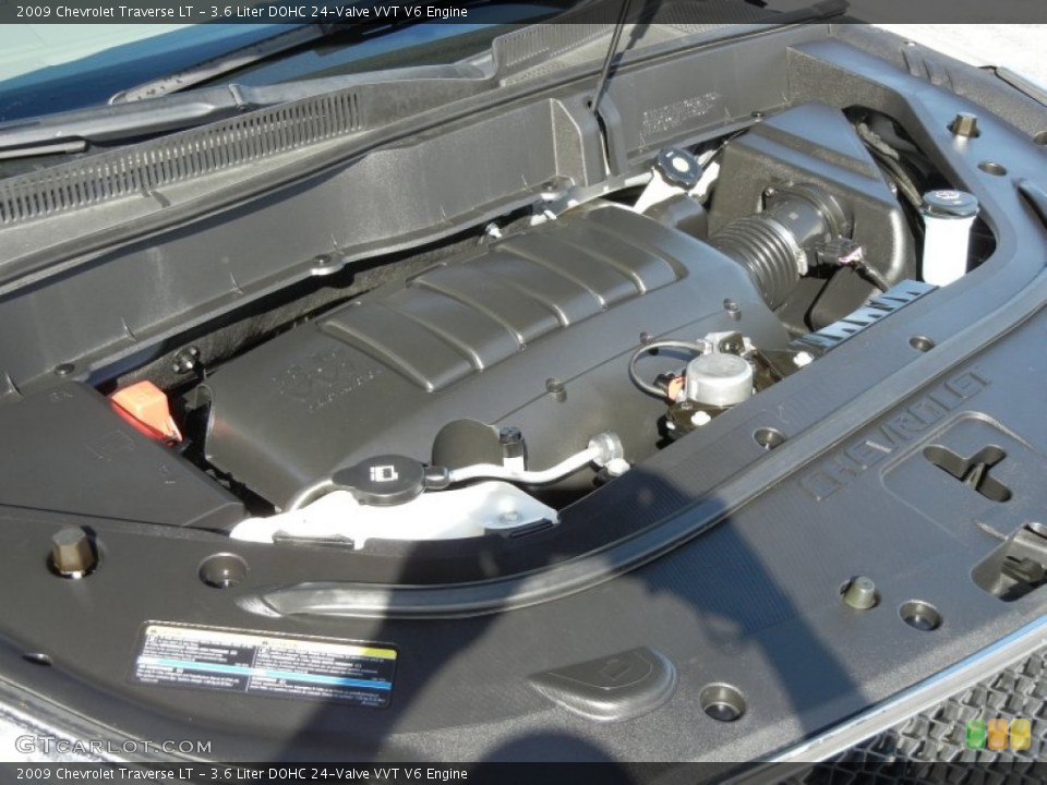 3.6 Liter DOHC 24-Valve VVT V6 Engine for the 2009 Chevrolet Traverse #59636472