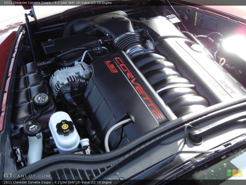 6.2 Liter OHV 16-Valve LS3 V8 Engine for the 2011 Chevrolet Corvette #59636838