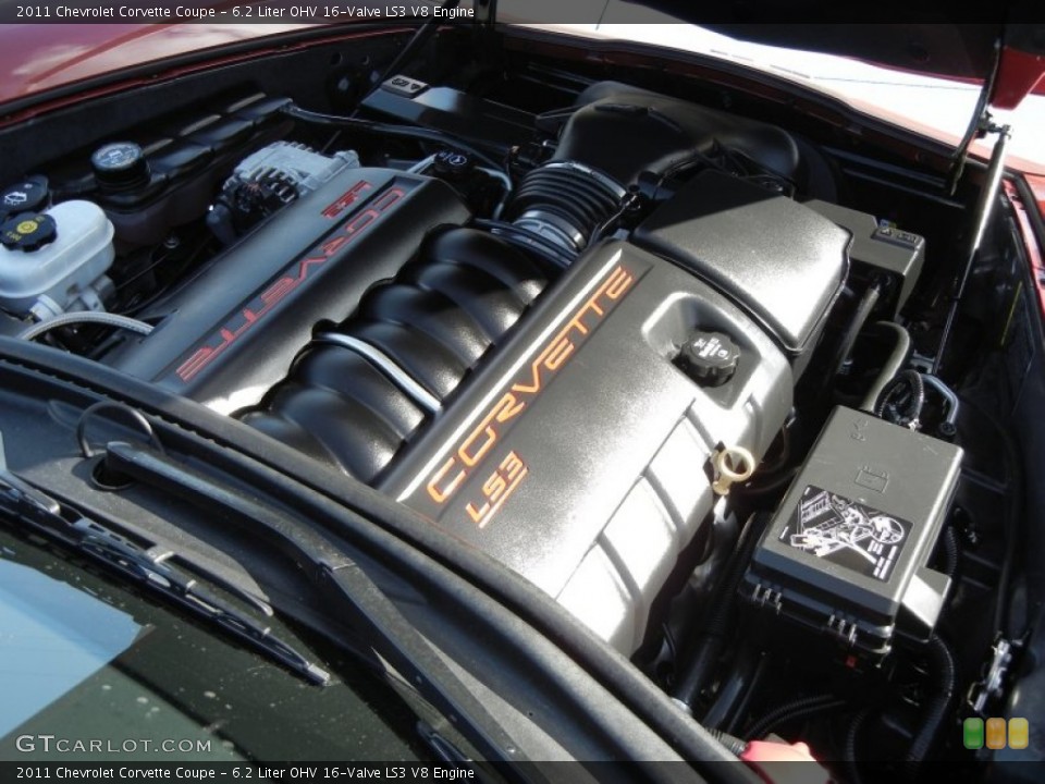 6.2 Liter OHV 16-Valve LS3 V8 Engine for the 2011 Chevrolet Corvette #59636844