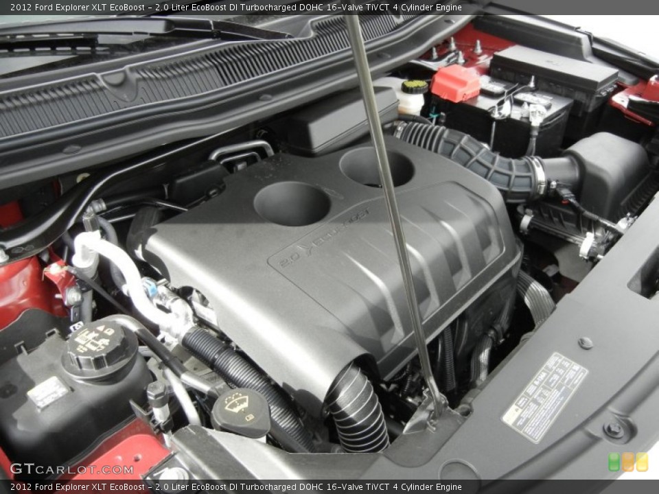 2.0 Liter EcoBoost DI Turbocharged DOHC 16-Valve TiVCT 4 Cylinder Engine for the 2012 Ford Explorer #59637441