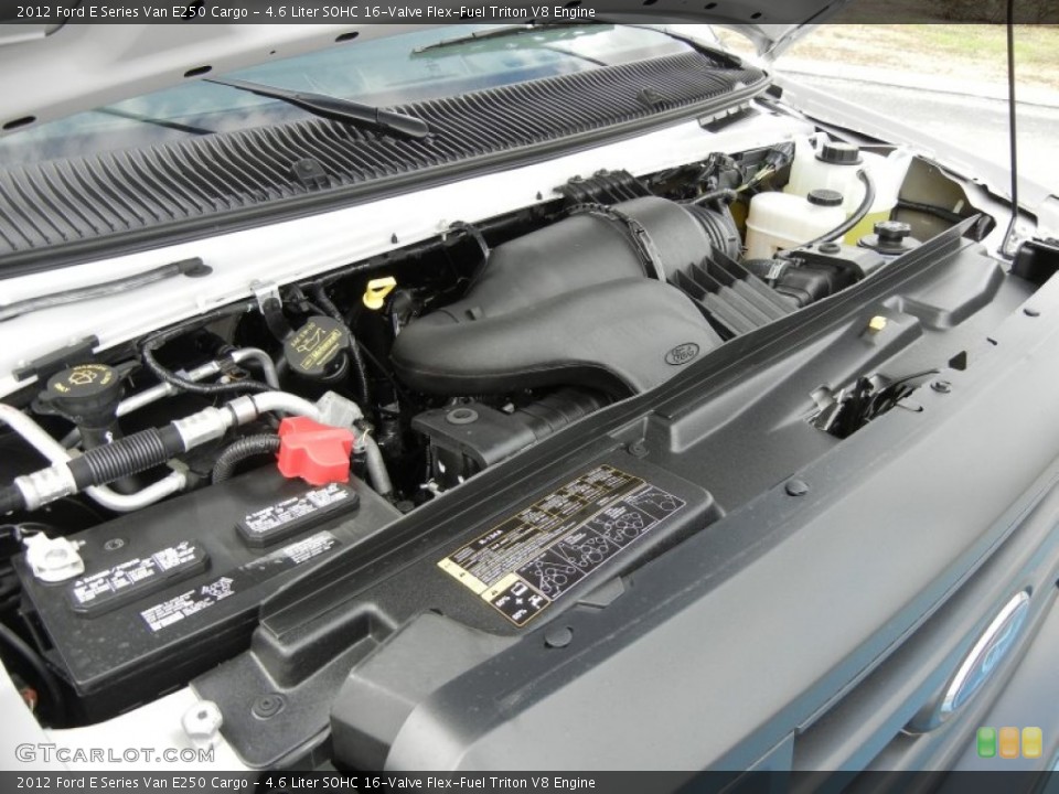 4.6 Liter SOHC 16-Valve Flex-Fuel Triton V8 Engine for the 2012 Ford E Series Van #59637525