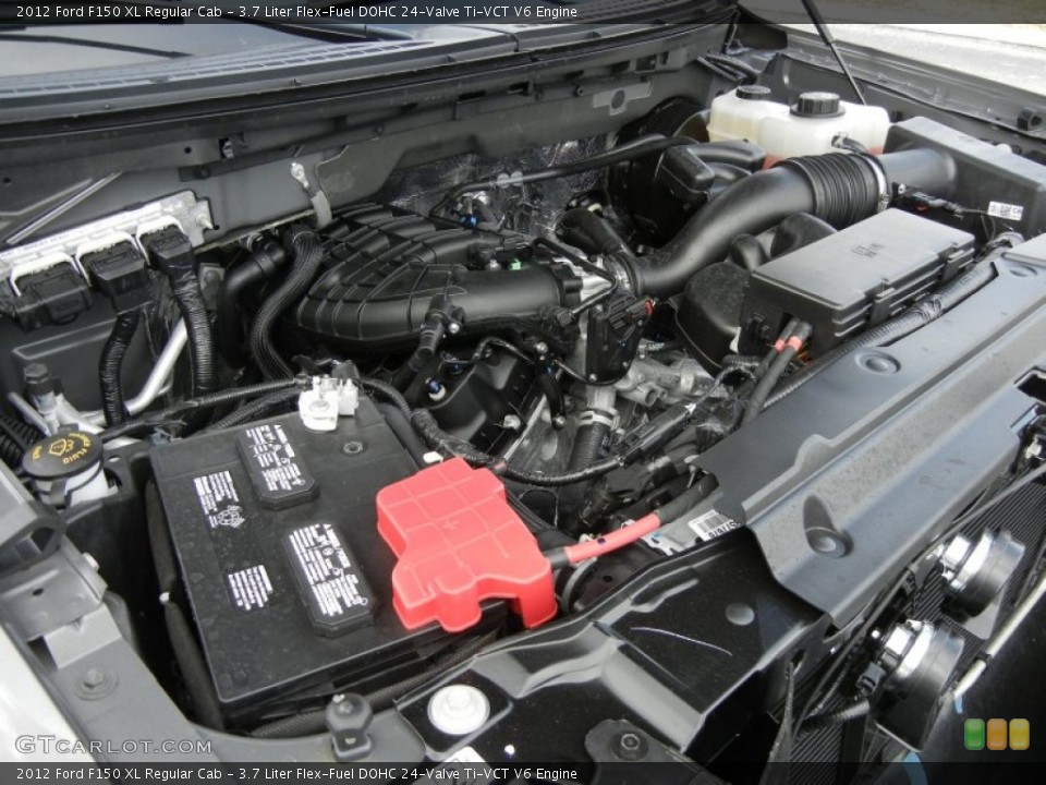 3.7 Liter Flex-Fuel DOHC 24-Valve Ti-VCT V6 Engine for the 2012 Ford F150 #59637900