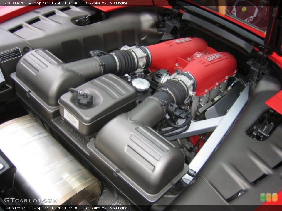 4.3 Liter DOHC 32-Valve VVT V8 Engine for the 2008 Ferrari F430 #59638506