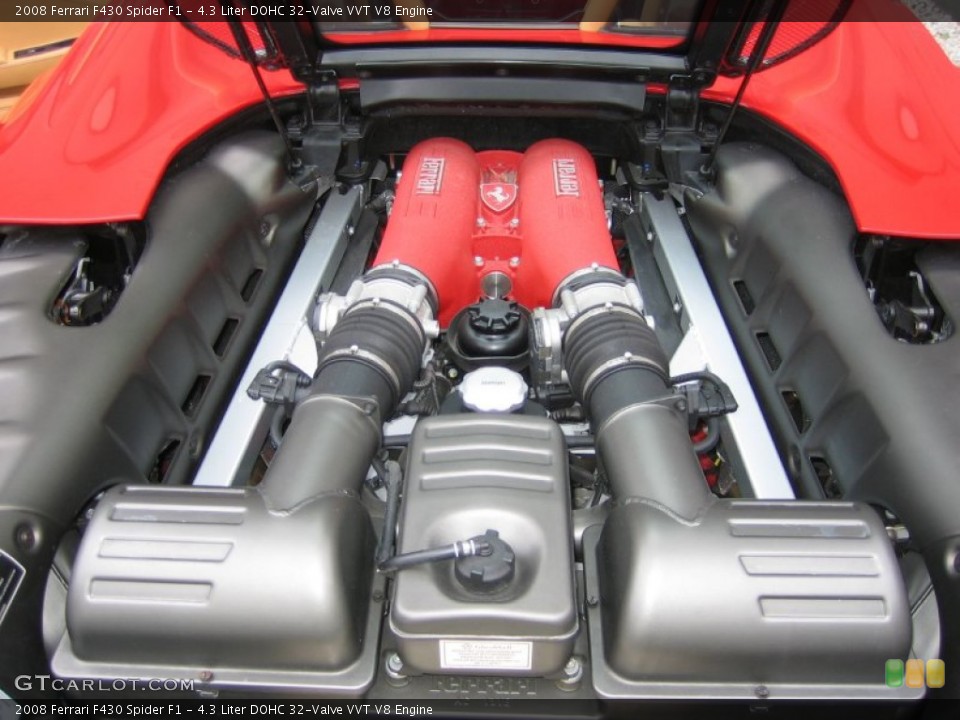 4.3 Liter DOHC 32-Valve VVT V8 Engine for the 2008 Ferrari F430 #59638509