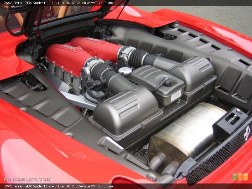 4.3 Liter DOHC 32-Valve VVT V8 Engine for the 2008 Ferrari F430 #59638512
