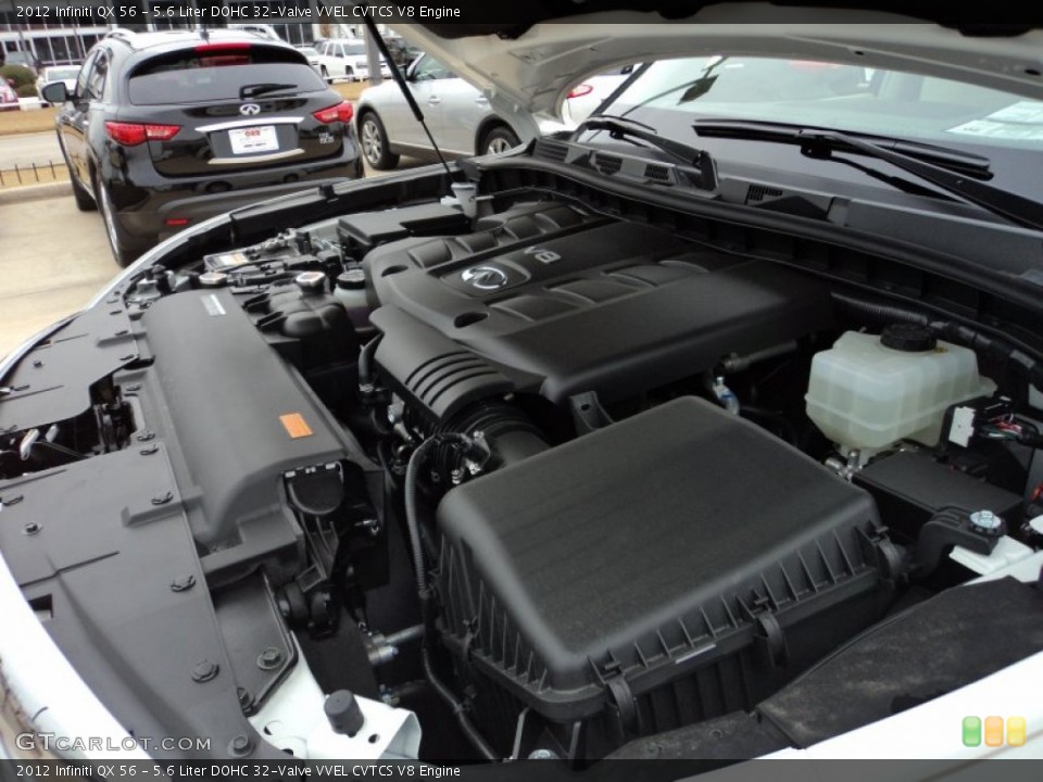 5.6 Liter DOHC 32-Valve VVEL CVTCS V8 Engine for the 2012 Infiniti QX #59651678