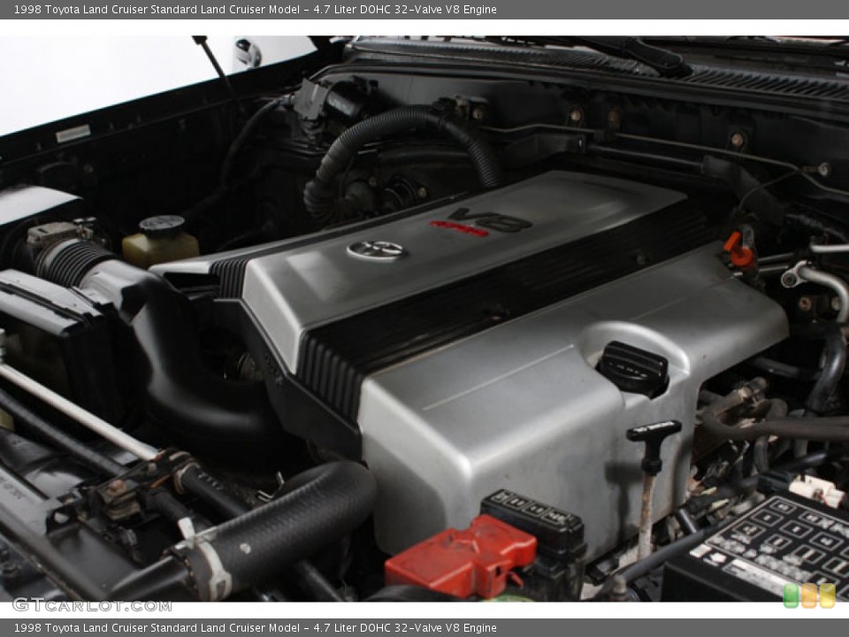 4.7 Liter DOHC 32-Valve V8 1998 Toyota Land Cruiser Engine
