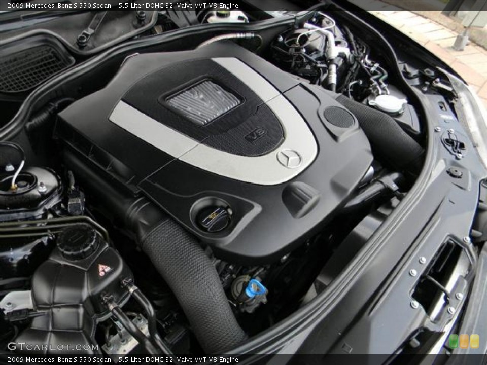 5.5 Liter DOHC 32-Valve VVT V8 Engine for the 2009 Mercedes-Benz S #59656090