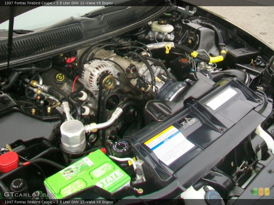 3.8 Liter OHV 12-Valve V6 1997 Pontiac Firebird Engine