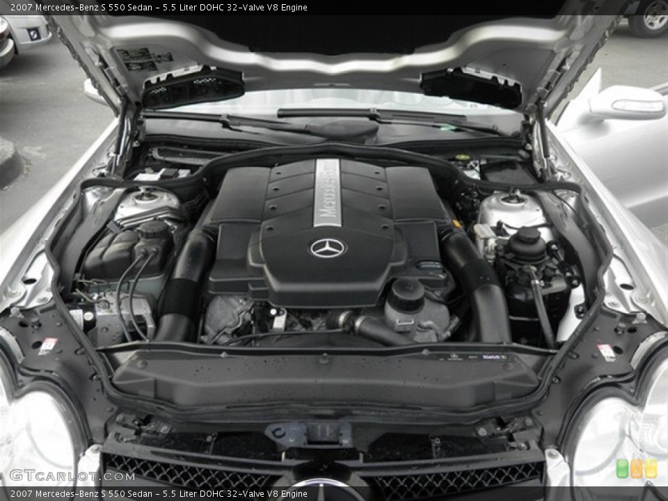 5.5 Liter DOHC 32-Valve V8 Engine for the 2007 Mercedes-Benz S #59672488