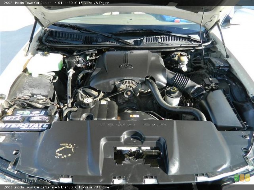 4.6 Liter SOHC 16-Valve V8 Engine for the 2002 Lincoln Town Car #59674364