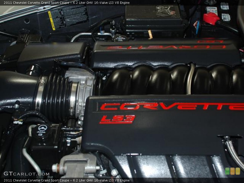 6.2 Liter OHV 16-Valve LS3 V8 Engine for the 2011 Chevrolet Corvette #59680753