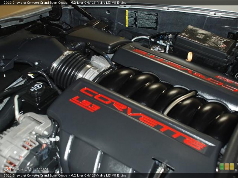6.2 Liter OHV 16-Valve LS3 V8 Engine for the 2011 Chevrolet Corvette #59680766
