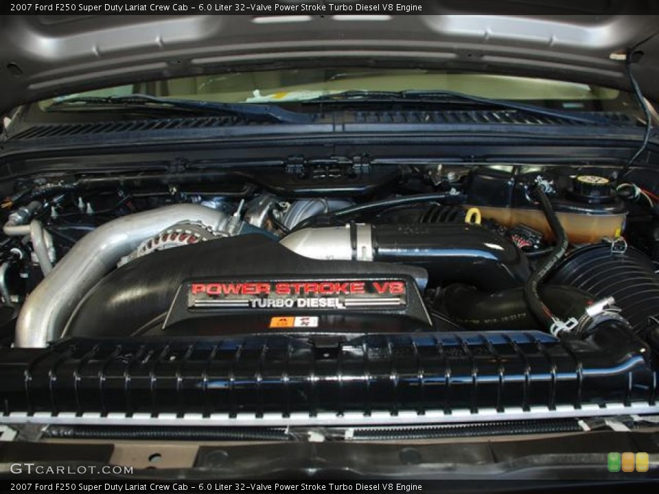 6.0 Liter 32-Valve Power Stroke Turbo Diesel V8 Engine for the 2007 Ford F250 Super Duty #59682092
