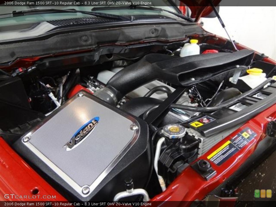 8.3 Liter SRT OHV 20-Valve V10 Engine for the 2006 Dodge Ram 1500 #59682539