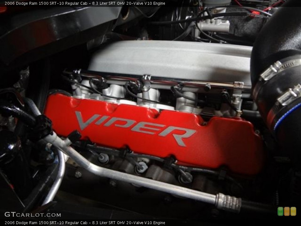 8.3 Liter SRT OHV 20-Valve V10 Engine for the 2006 Dodge Ram 1500 #59682548