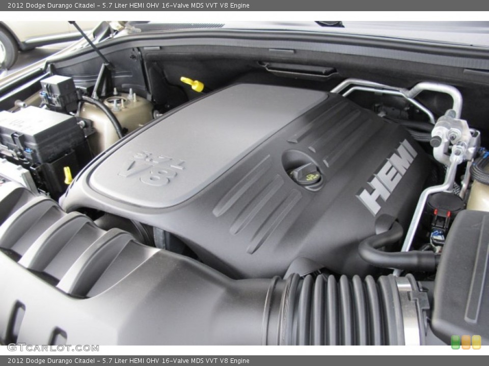 5.7 Liter HEMI OHV 16-Valve MDS VVT V8 Engine for the 2012 Dodge Durango #59689913