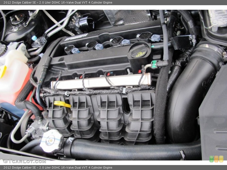 2.0 Liter DOHC 16-Valve Dual VVT 4 Cylinder 2012 Dodge Caliber Engine