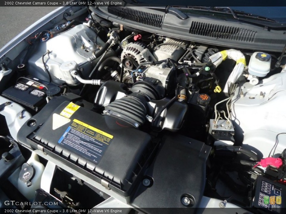 3.8 Liter OHV 12-Valve V6 Engine for the 2002 Chevrolet Camaro #59691608
