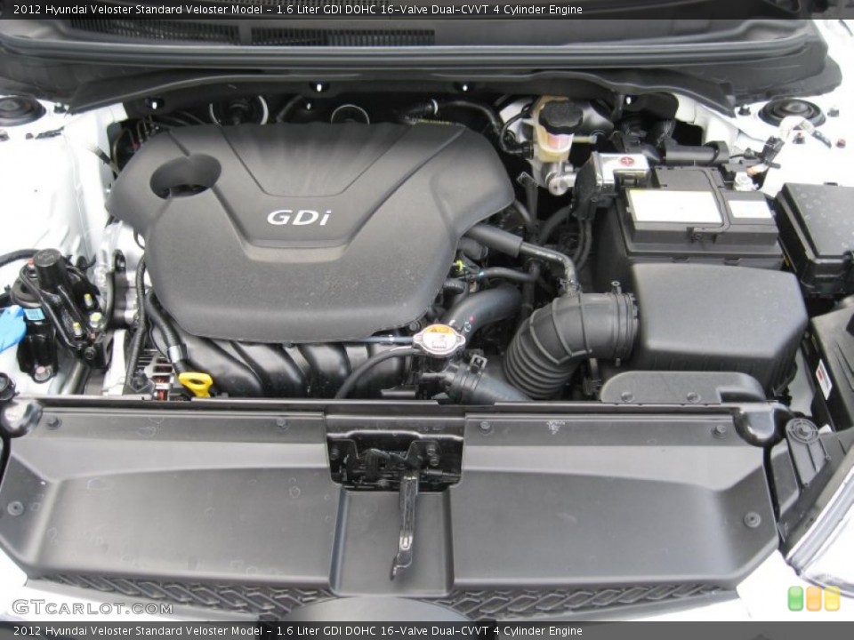 1.6 Liter GDI DOHC 16-Valve Dual-CVVT 4 Cylinder Engine for the 2012 Hyundai Veloster #59702379