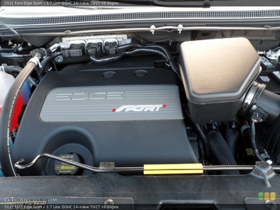 3.7 Liter DOHC 24-Valve TiVCT V6 Engine for the 2012 Ford Edge #59716907