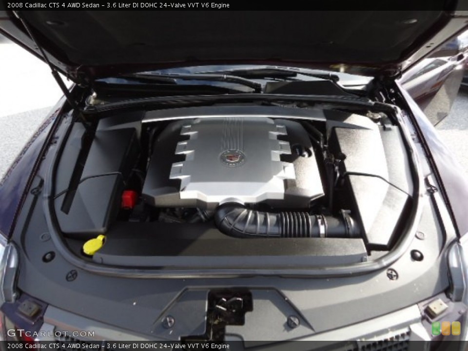 3.6 Liter DI DOHC 24-Valve VVT V6 Engine for the 2008 Cadillac CTS #59718546