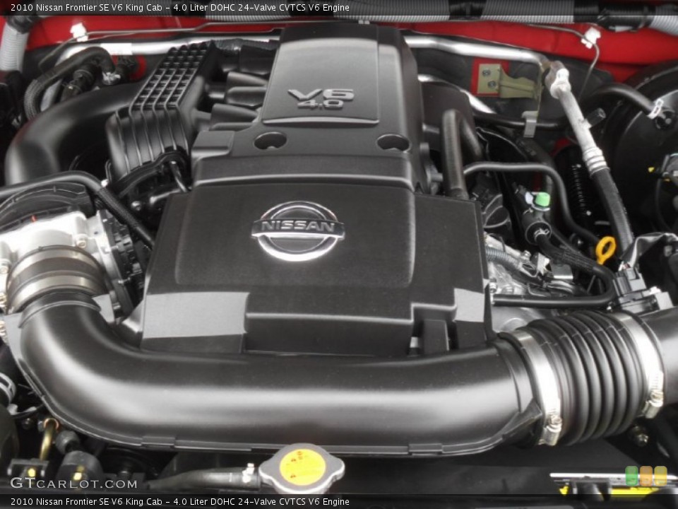 4.0 Liter DOHC 24-Valve CVTCS V6 Engine for the 2010 Nissan Frontier #59723847