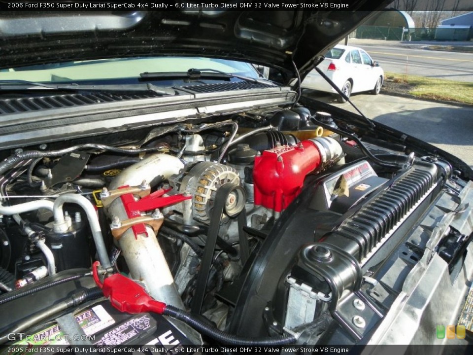 6.0 Liter Turbo Diesel OHV 32 Valve Power Stroke V8 Engine for the 2006 Ford F350 Super Duty #59724138