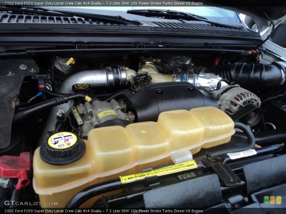 7.3 Liter OHV 16V Power Stroke Turbo Diesel V8 Engine for the 2002 Ford F350 Super Duty #59725257