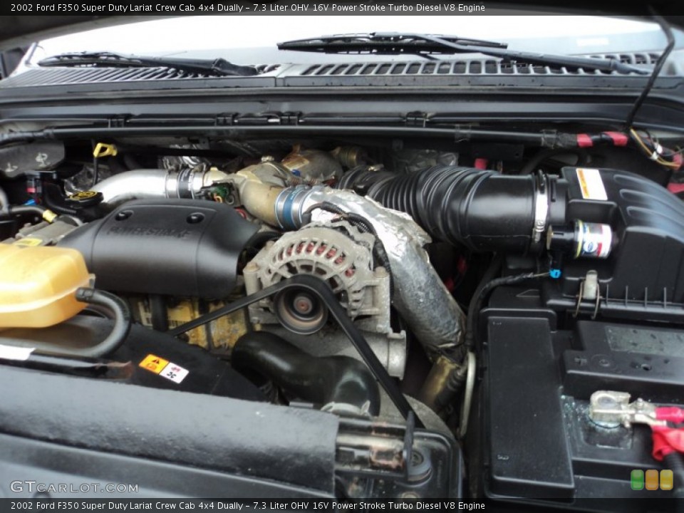 7.3 Liter OHV 16V Power Stroke Turbo Diesel V8 Engine for the 2002 Ford F350 Super Duty #59725266