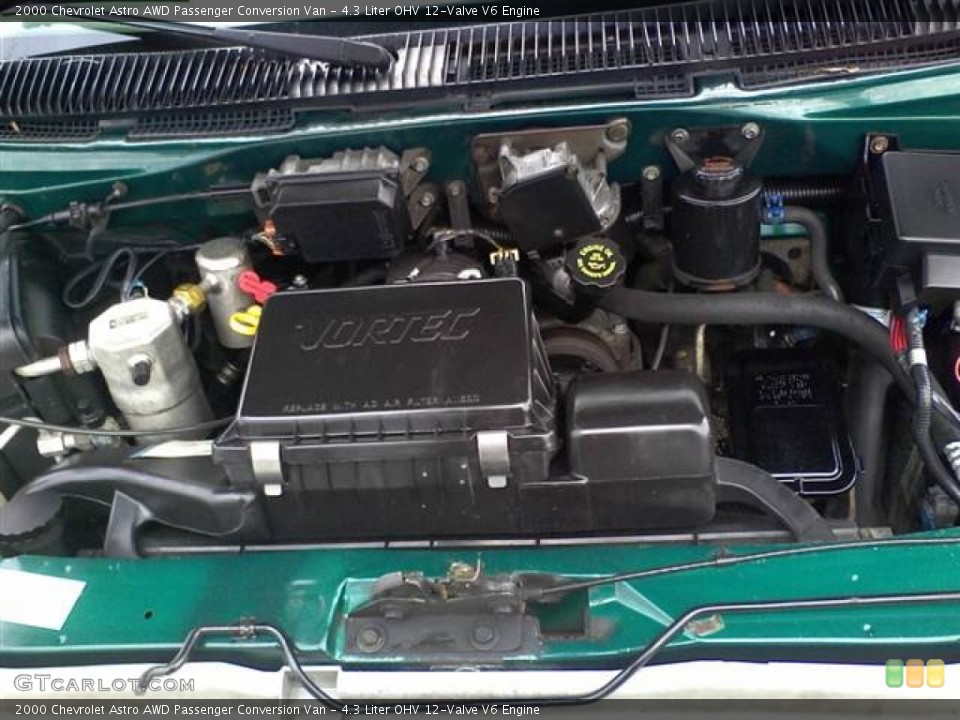 4.3 Liter OHV 12-Valve V6 Engine for the 2000 Chevrolet Astro #59732655