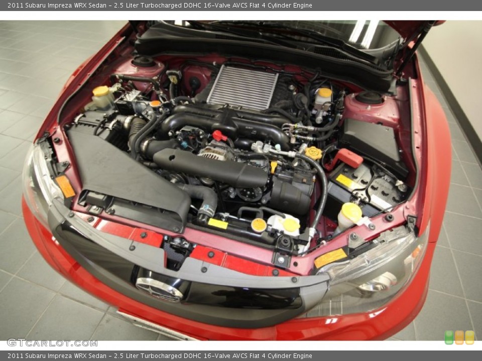 2.5 Liter Turbocharged DOHC 16-Valve AVCS Flat 4 Cylinder Engine for the 2011 Subaru Impreza #59737191