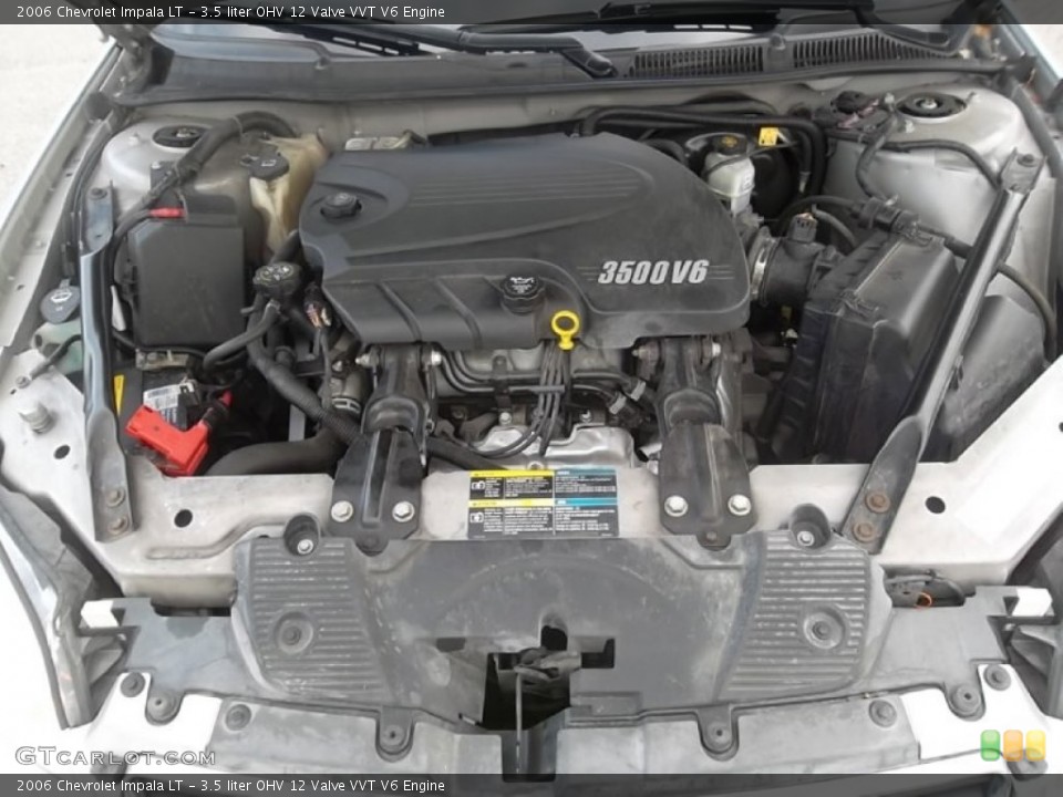 3.5 liter OHV 12 Valve VVT V6 Engine for the 2006 Chevrolet Impala #59740223