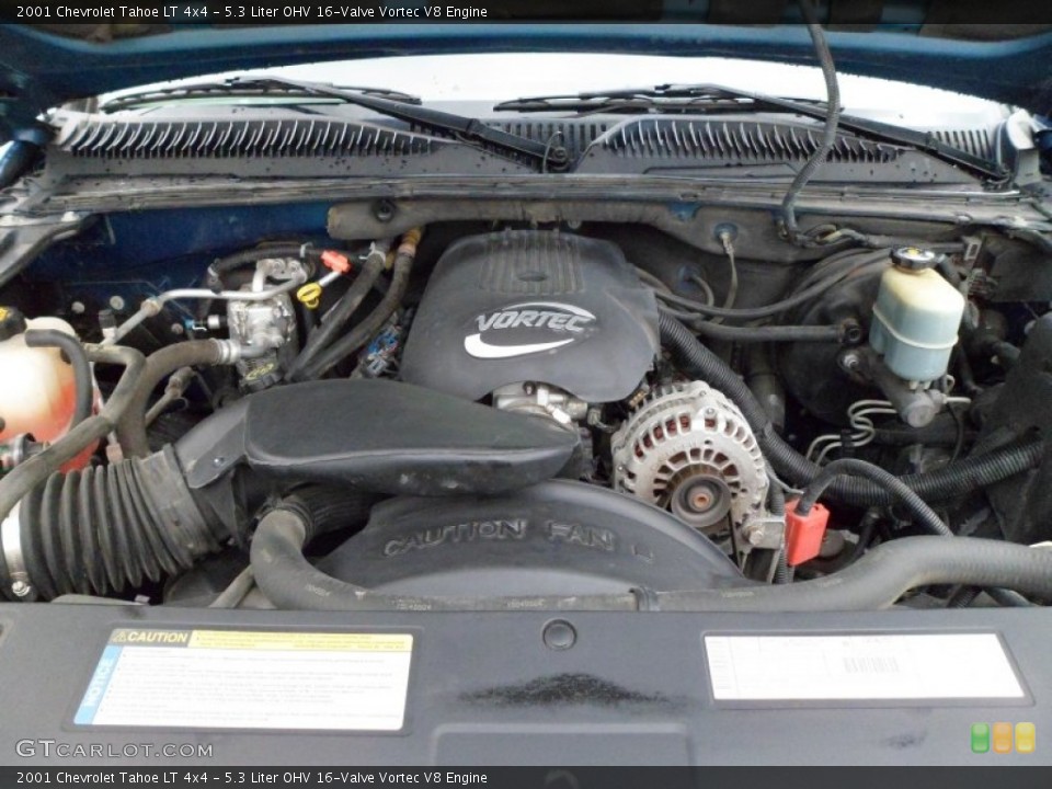 5.3 Liter OHV 16-Valve Vortec V8 Engine for the 2001 Chevrolet Tahoe #59740766