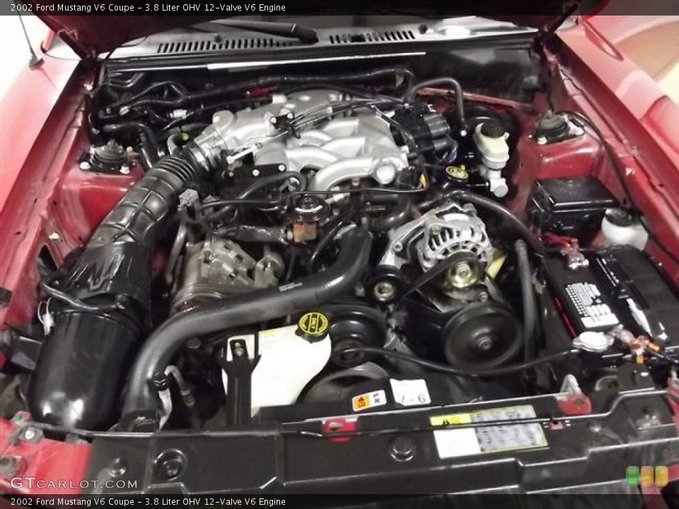 3.8 Liter OHV 12-Valve V6 Engine for the 2002 Ford Mustang #59753133