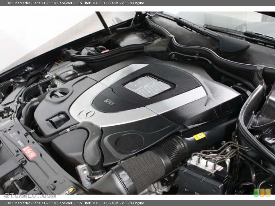 5.5 Liter DOHC 32-Valve VVT V8 Engine for the 2007 Mercedes-Benz CLK #59754713