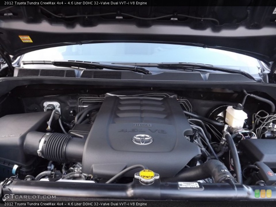 4.6 Liter DOHC 32-Valve Dual VVT-i V8 Engine for the 2012 Toyota Tundra #59755733