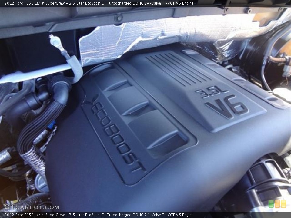 3.5 Liter EcoBoost DI Turbocharged DOHC 24-Valve Ti-VCT V6 Engine for the 2012 Ford F150 #59757569