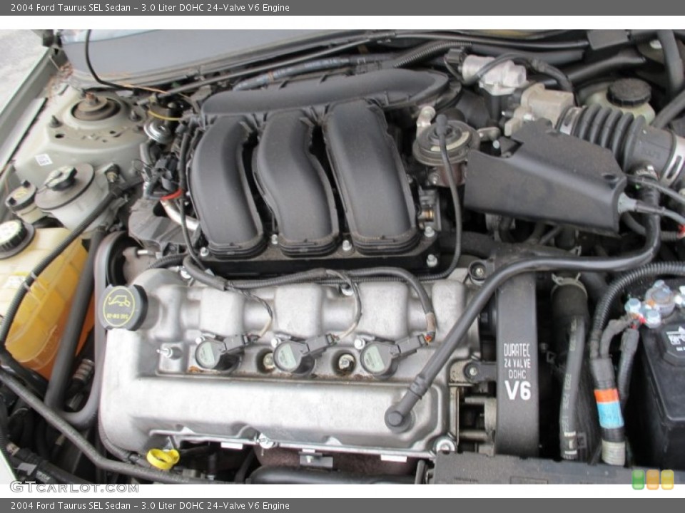 3.0 Liter DOHC 24-Valve V6 Engine for the 2004 Ford Taurus #59760135