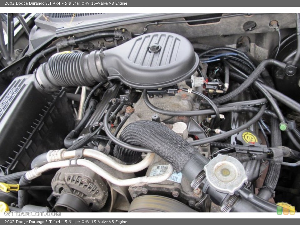 5.9 Liter OHV 16-Valve V8 Engine for the 2002 Dodge Durango #59761283
