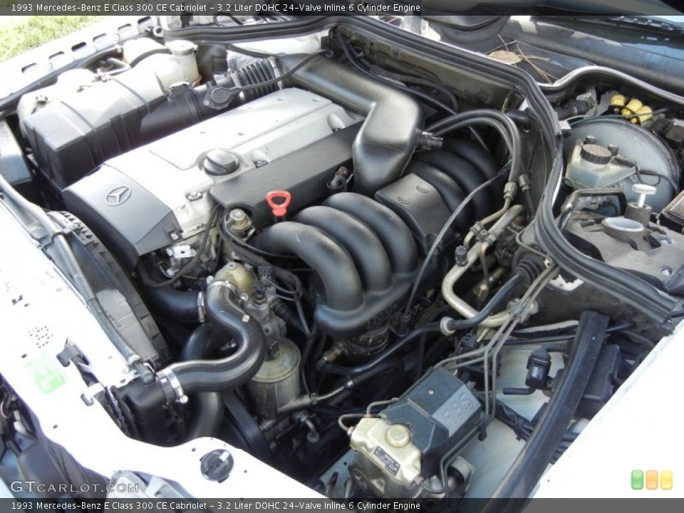 3.2 Liter DOHC 24-Valve Inline 6 Cylinder Engine for the 1993 Mercedes-Benz E Class #59768090