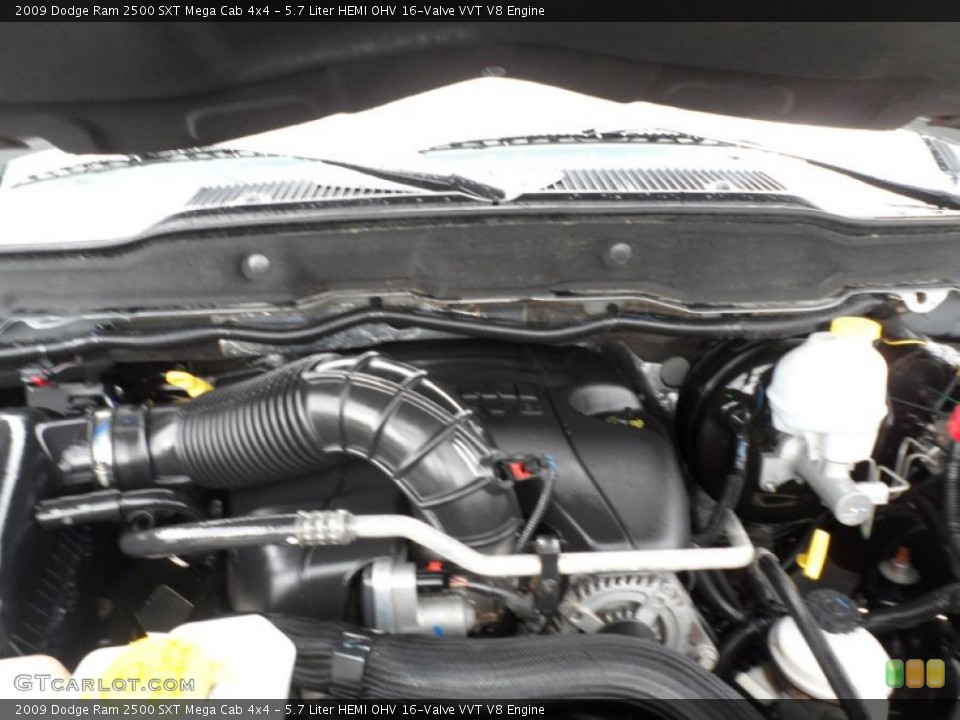 5.7 Liter HEMI OHV 16-Valve VVT V8 Engine for the 2009 Dodge Ram 2500 #59768129