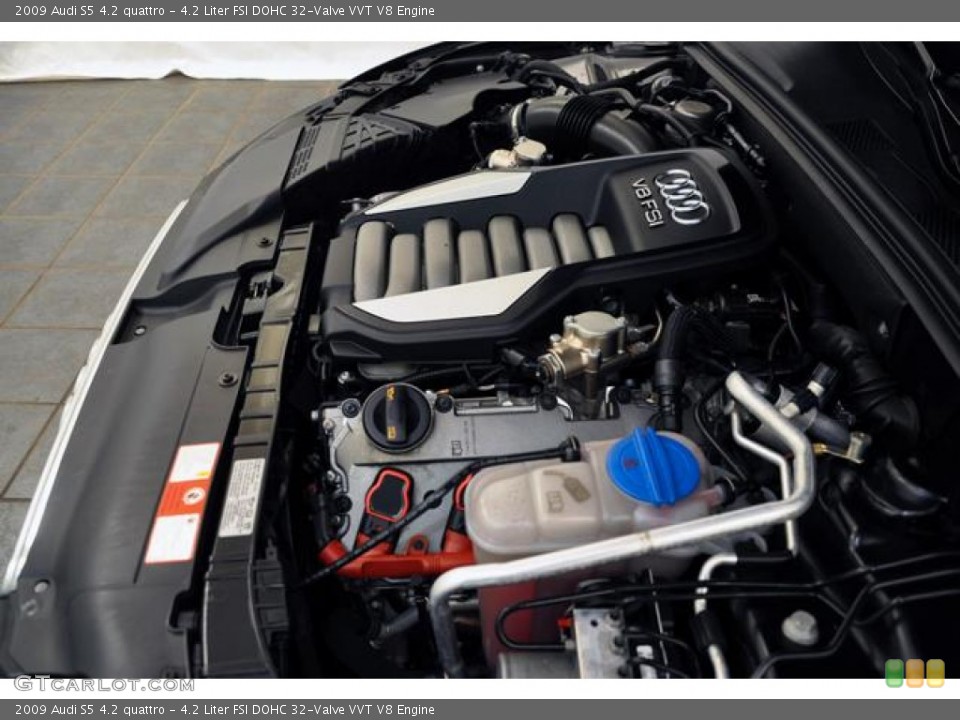 4.2 Liter FSI DOHC 32-Valve VVT V8 Engine for the 2009 Audi S5 #59770111