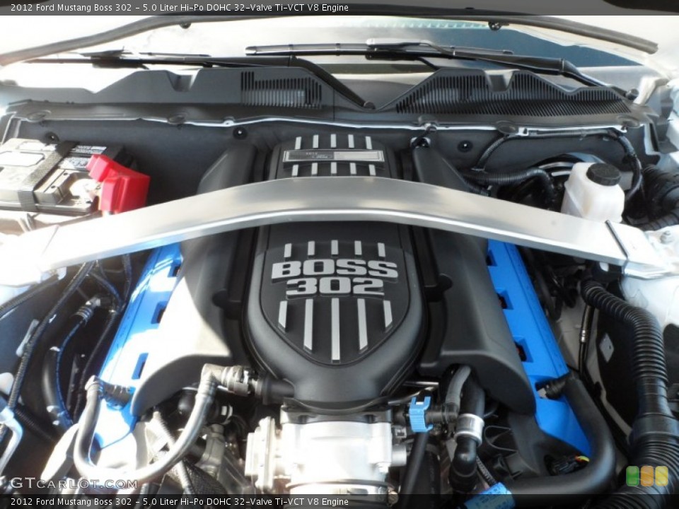 5.0 Liter Hi-Po DOHC 32-Valve Ti-VCT V8 Engine for the 2012 Ford Mustang #59773817