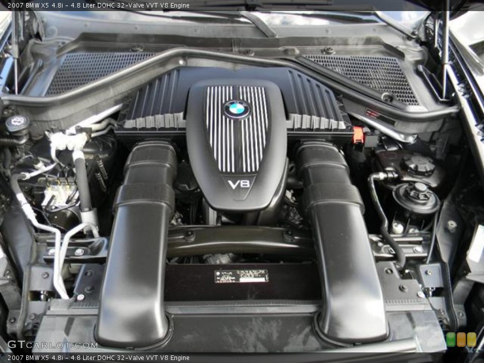 4.8 Liter DOHC 32-Valve VVT V8 Engine for the 2007 BMW X5 #59784563