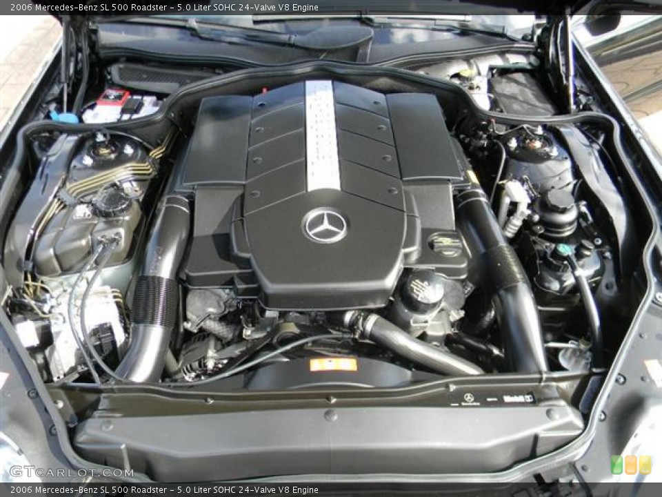 5.0 Liter SOHC 24-Valve V8 Engine for the 2006 Mercedes-Benz SL #59784785