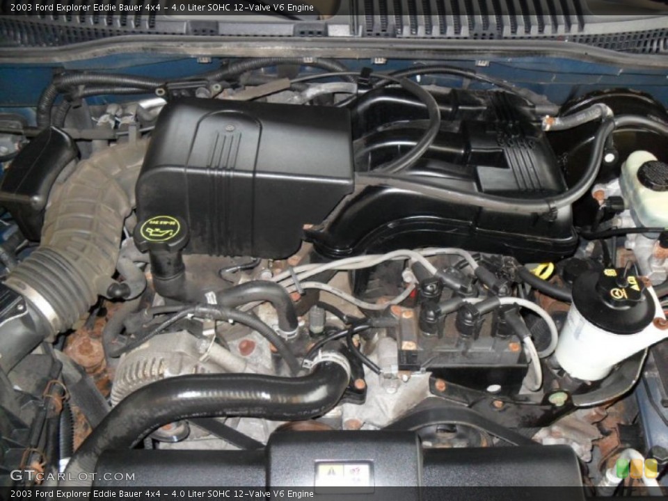 4.0 Liter SOHC 12-Valve V6 Engine for the 2003 Ford Explorer #59788388