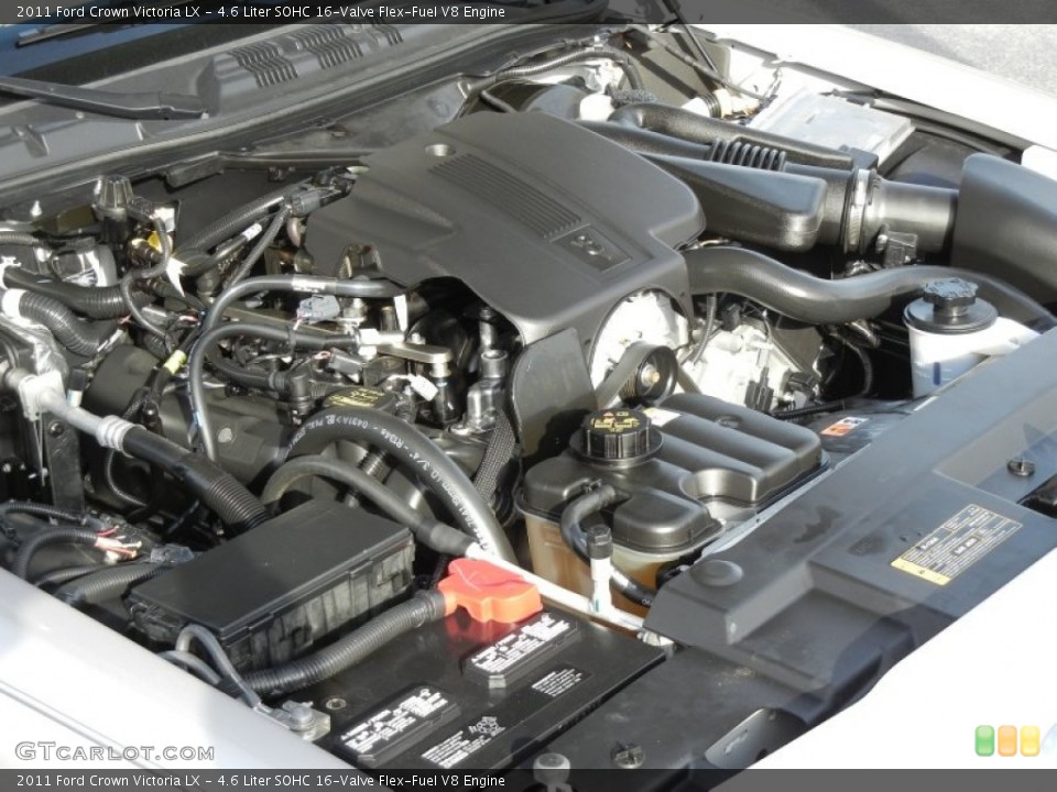 4.6 Liter SOHC 16-Valve Flex-Fuel V8 Engine for the 2011 Ford Crown Victoria #59788463