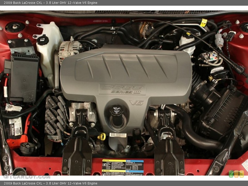 3.8 Liter OHV 12-Valve V6 Engine for the 2009 Buick LaCrosse #59788838