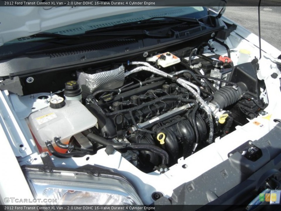 2.0 Liter DOHC 16-Valve Duratec 4 Cylinder Engine for the 2012 Ford Transit Connect #59790326
